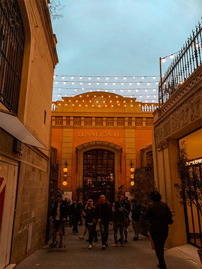 visiter barcelone : restaurant el national
