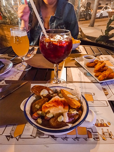 Visiter barcelone : sangria & tapas