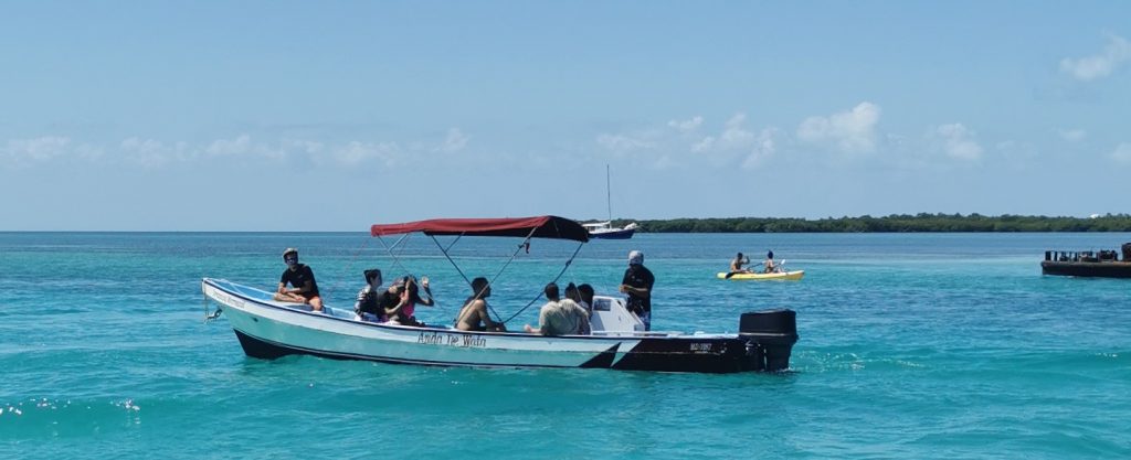 choses à faire à Caye Caulker kayak