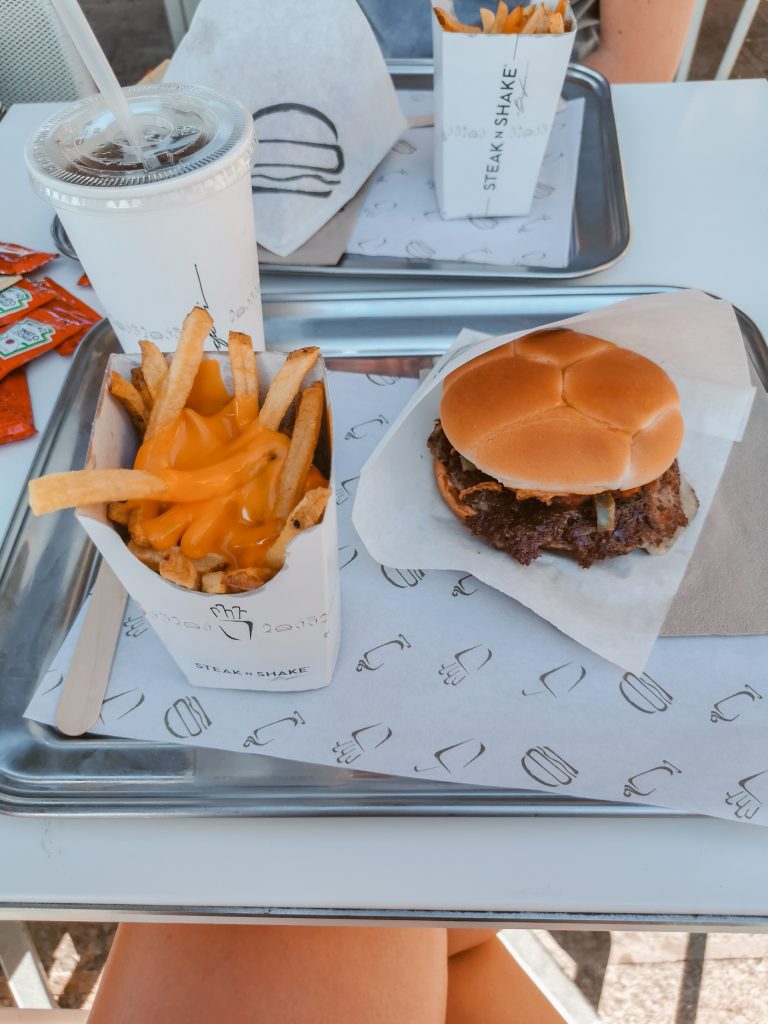 weekend à Marseille steak n shake
